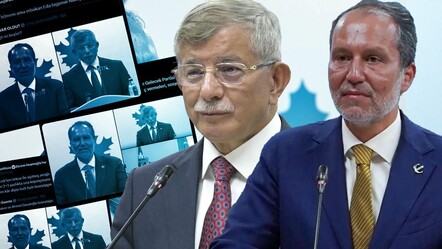 Erbakan ve Davutoğlu kamera karşısına geçti, bronz tenlerine yorum yağdı - ekonomi