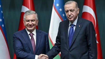Cumhurbaşkanı Erdoğan'dan, Özbekistan Cumhurbaşkanı Mirziyoyev ile önemli görüşme - Gündem