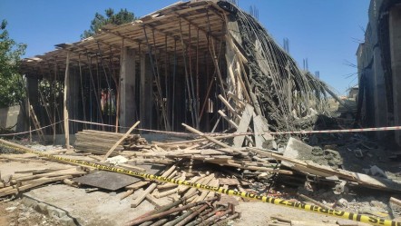 Şanlıurfa'da inşaatta çökme: 7 işçi yaralandı! - 3. Sayfa