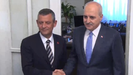 TBMM Başkanı Kurtulmuş'tan, Özgür Özel'e ziyaret - Gündem