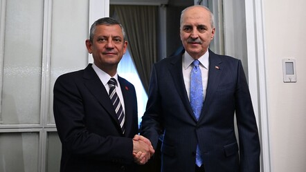 TBMM Başkanı Kurtulmuş'tan, Özgür Özel'e ziyaret - gundem