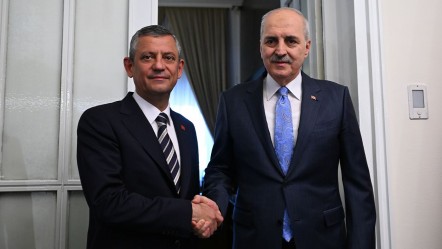 TBMM Başkanı Kurtulmuş'tan, Özgür Özel'e ziyaret - Gündem