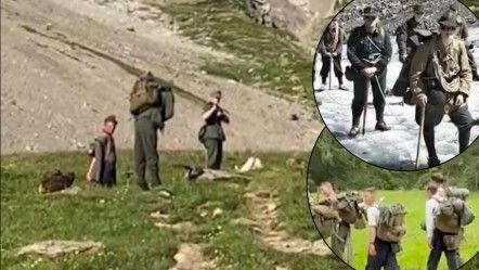 Bu adamların amacı ne? Nazi üniforması giyen 25 kişiye tepki yağdı: Polis, 'yasal' olmasını rağmen müdahale etti - Dünya
