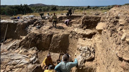 Ege'deki ilk köy bulundu! Günümüzden binlerce yıl önceye götüren kültür katları ortaya çıktı - Kültür - Sanat