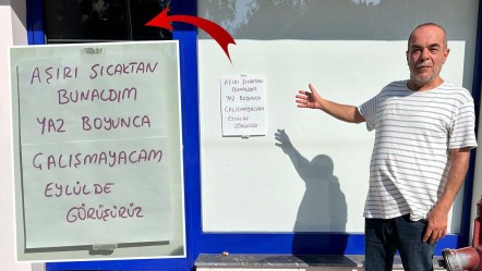 Termometre 45'i aştı, esnaf kepenk kapattı! "Aşırı sıcaktan bunaldım, eylülde gelin" - Yaşam