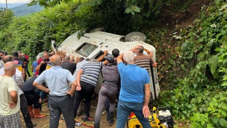 Rize’de çay toplamaya giderken kabusu yaşadılar! 2 can gitti - 3. Sayfa