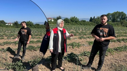 25 dekarlık alanda 3 çeşit yetiştirmesi yetkililerin dikkatini çekti! Üretimiyle umut veren genç girişimci - Ekonomi