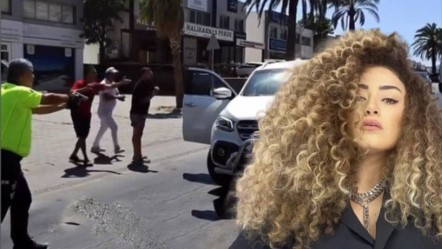 Dilan Çıtak trafikte olay çıkardı! Ortalığı birbirine kattı: Polisler havaya ateş açarak durdurabildi - Magazin