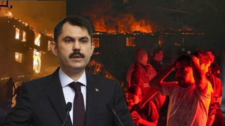 Alevler 6 ilde 100'den fazla evi kül etti! Bakan Kurum yangın bilançosunu açıkladı - Gündem