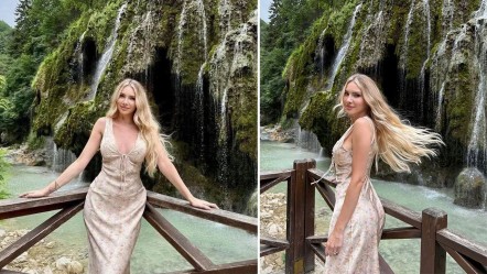 Dünyaca ünlü şarkıcı Otilia Giresun'a hayran kaldı! Bir daha ziyaret edecek - Magazin