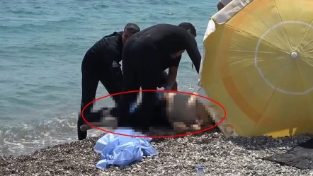 Meşhur plajda ceset şoku! Bir kısmı izledi, diğer kısmı yüzmeye devam etti - 3. Sayfa
