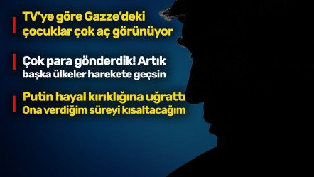 Trump'tan Gazze'de ateşkes açıklaması! "Çocuklar çok aç görünüyor" - Dünya