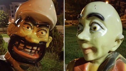 Denizli Masal Parkı'ndaki oyuncaklar sosyal medyada gündem oldu - Yaşam