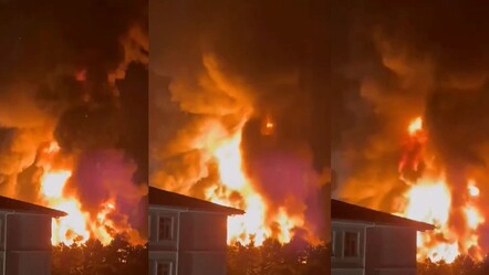 İstanbul'da fabrika yangını! Çok sayıda itfaiye ekibi sevk edildi - haberler