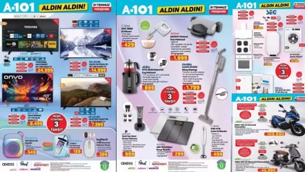 31 Temmuz A 101 aktüel kataloğu paylaşıldı: Bugün A 101'de hangi ürünler var? - Haberler