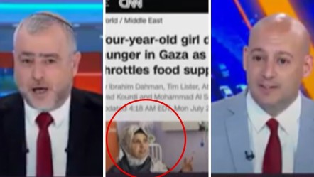 İsrail televizyonunda mide bulandıran yayın! Gazze'de açlıktan ölenlerle böyle alay ettiler - Dünya