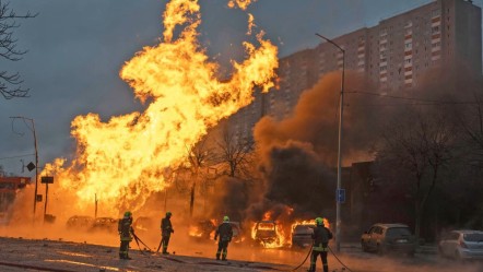Rusya'dan Kiev'e füze yağmuru! Çok sayıda kişi hayatını kaybetti - Dünya