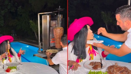 Bülent Ersoy’a özel hizmet! Havuz kenarında döner tezgahı kurdular, elleriyle yedirdiler - Magazin