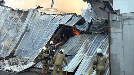 Kartal'daki film setinde çıkan yangın söndürüldü - haberler