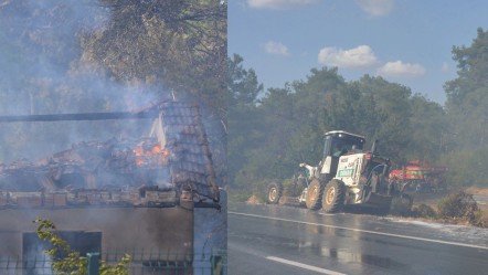Alevler akaryakıt istasyonuna çok yaklaştı! Birkaç metre uzakta, yangına kritik müdahale - 3. Sayfa