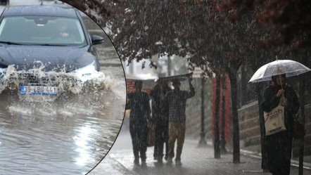 Denizli'de bir anda bastıran sağanak hayatı felç etti! Vatandaşlar yollarda mahsur kaldı - Yaşam