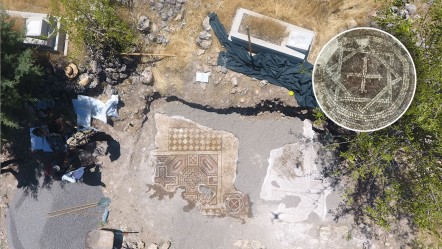 Diyarbakır'da mezarlıkta bulundu! Haç motifi bulunan "Davud Yıldızı" sembolünün altında çıkan şoke etti - Kültür - Sanat