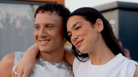 Edis ve Dua Lipa buluştu: Yan yana görüntüleri sosyal medyayı salladı - Magazin
