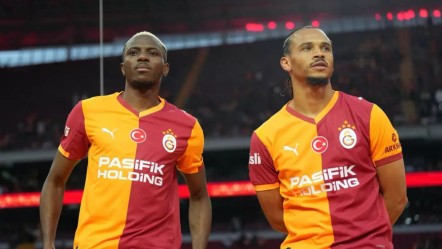 Galatasaray'da tarihi tören! Osimhen ve Sane imzayı attı - Spor