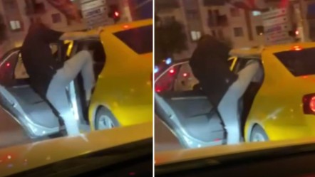 Taksideki kadını defalarca tekmeledi! Ankara'da korkunç görüntü - 3. Sayfa
