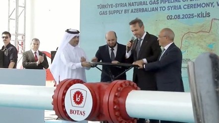 Vanalar açıldı! Türkiye'den Suriye'ye gaz akışı resmen başladı - Ekonomi