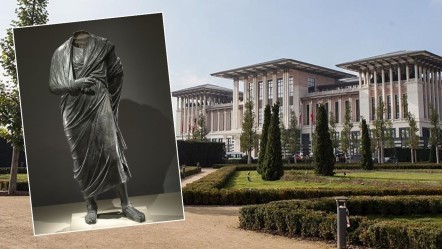 Yaklaşık 2000 yıllık! "Marcus Aurelius" ilk defa Cumhurbaşkanlığı Külliyesi'nde görücüye çıkıyor - Kültür - Sanat
