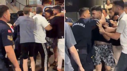 Çevreyi rahatsız eden grup, jandarmaya saldırdı: "Seni sivilken vururum, öldürürüm" tehdidi - Gündem