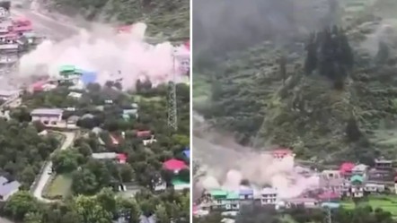 Himalayalar’da kan donduran felaket: Çamur tsunamisi köyü yuttu! - Dünya