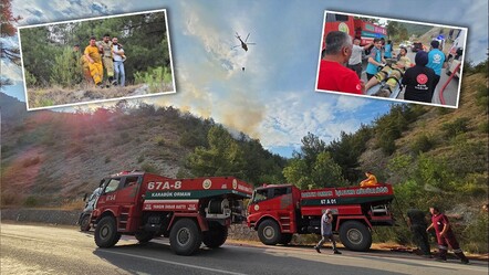 Karabük'te alevler yine yükseldi! Yaralanan 2 işçi hastaneye kaldırıldı - 3. Sayfa