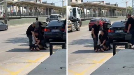 Eski kocasını yere yatırıp tekme tokat dövdü! - 3. Sayfa