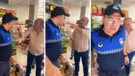 Tarihi geçmiş ürün satan esnaftan zabıtaya tehdit: Şerefime seni vururum - Gündem