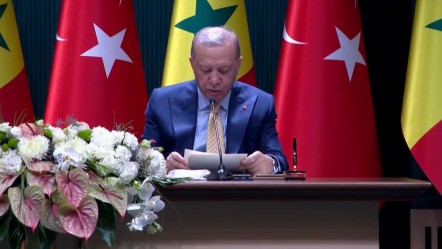 Cumhurbaşkanı Erdoğan konuşuyor! Senegal Başbakanı Sonko Ankara'da - Gündem