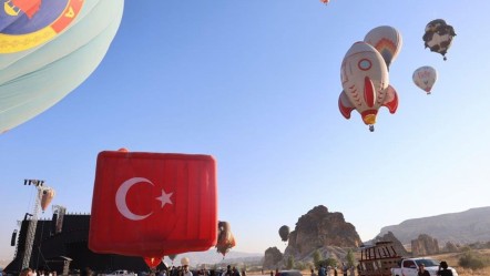 Kapadokya semalarında renk şöleni: Uluslararası Balon Festivali başladı - Kültür - Sanat