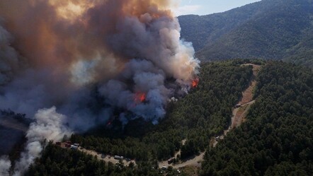 Karabük'te orman yangını! Alevler kent merkezine yaklaşıyor - yasam