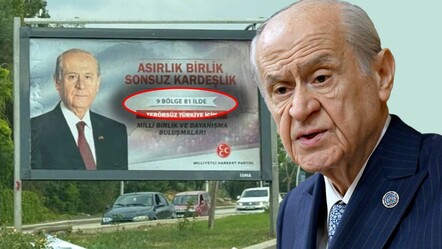 MHP'nin sitesinde ve afişlerindeki '9 bölge' ifadesi dikkat çekmişti! Partiden açıklama geldi - haberler