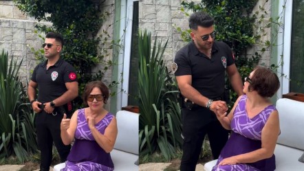 Nazan Öncel ile 'Yakışıklı güvenlik" birlikte video çekti! Tepkiler peş peşe gelince açıklama yaptı: "Vatan haini miyim?" - Magazin