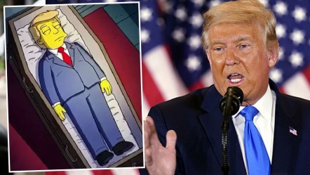 Simsponlar, Trump'ın ölüm tarihini resmen açıkladı! Sayılı günler kaldı - Dünya