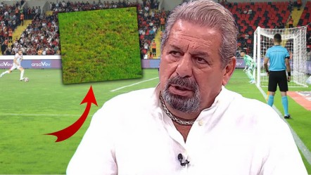 Çıldırtan görüntü! Erman Toroğlu'nun yorumu gündem oldu: Bu sahada futbol oynanmaz, hıyar yetişir - Spor