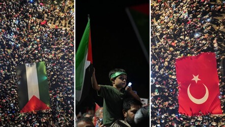 İstanbul Gazze için tek yürek! 