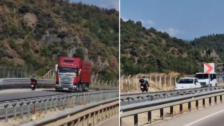 Ölümü böyle çağırdı! Kilometrelerce ters şeritte ilerledi - Yaşam