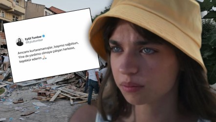 "Depremde amcamı kaybettim"... Oyuncu Eylül Tumbar'dan yürek burkan paylaşım! - Gündem