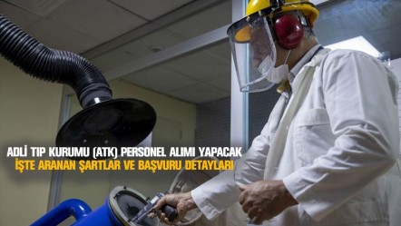 Adli Tıp Kurumu 155 sözleşmeli personel alacak: Şartlar neler, başvuru nasıl ve nereden yapılır? - Haberler