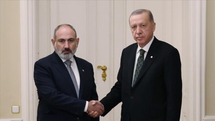 Cumhurbaşkanı Erdoğan, Paşinyan'la görüştü - Gündem