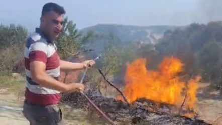 Kavurucu sıcaklar yangına yol açtı! Kablolar patladı, teller koptu - Gündem