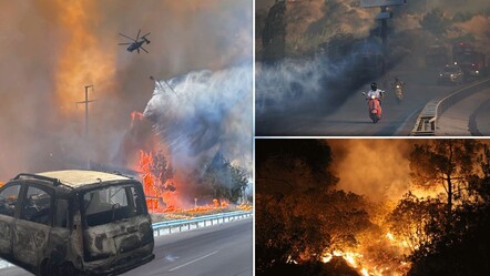 Çanakkale'de bir yangın daha! İnsanlar tahliye edildi, villa ve arabalar küle döndü - gundem